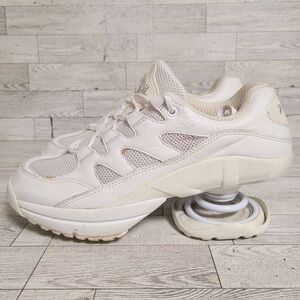 Women’s Z-Coil Freedom Classic White Leather Mesh Walking Shoes Sneakers Size 9